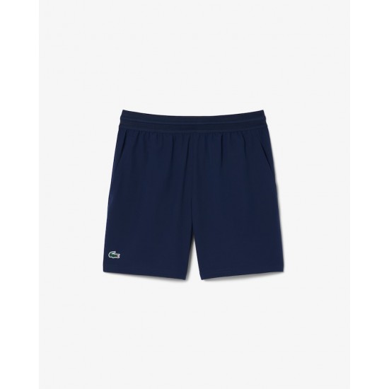 SHORTS LACOSTE ULTRA DRY REGULAR - MARINHO SHORTS LACOSTE ULTRA DRY REGULAR - MARINHO